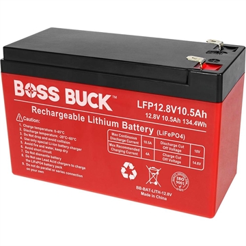 Picture of Boss Buck 12V 10.5MAH Lithium Feeder Battery BB-BAT-LITH-12.8V