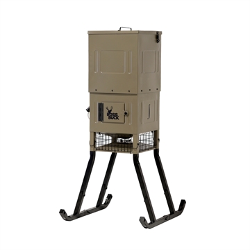 Picture of Boss Buck Fill Sled Feeder with Diverter Plate and Solar Panel 300lb Motor Freight Only BB-SF300SLEDK