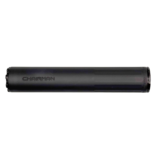 Picture of B O S S SUPPRESSORS CHAIRMAN - 5/8X24 VENTED END CAP 7.62 FULL LENGTH SILENCERHIGH PRESSURE LOADS STAINLESS NITRIDED COREVENTED END CAP GAS BLOWBACK ACTION (TRADITIONAL AR-15 AND SIMILAR) CH-15080-762-SS-58-VE-BLK CH-15080-762-SS-58-VE-BLK