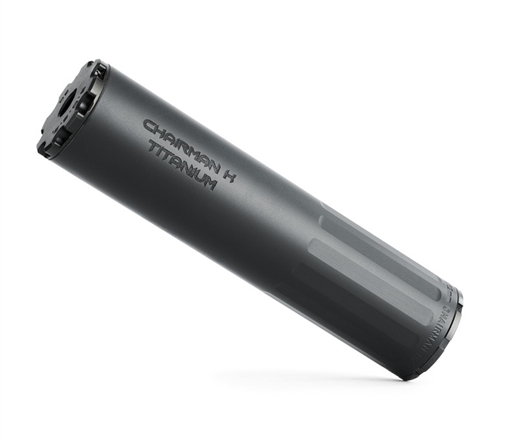 Picture of B O S S SUPPRESSORS CHAIRMAN K - 5/8X24- STANDARD END CAP 7.62 COMPACT DUTY RATED SILENCER STAINLESS NITRIDED CORE STANDARD END CAP NON-GAS BLOWBACK ACTION (BOLT GUN PISTON ETC) CK-15060-762-SS-58-SE-BLK CK-15060-762-SS-58-SE-BLK