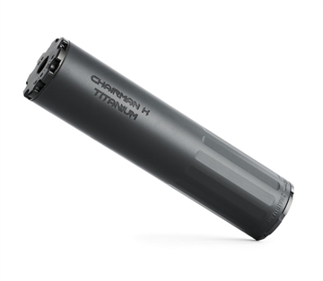 Picture of B O S S SUPPRESSORS CHAIRMAN K - 5/8X24- STANDARD END CAP 7.62 COMPACT DUTY RATED SILENCER STAINLESS NITRIDED CORE STANDARD END CAP NON-GAS BLOWBACK ACTION (BOLT GUN PISTON ETC) CK-15060-762-SS-58-SE-BLK CK-15060-762-SS-58-SE-BLK