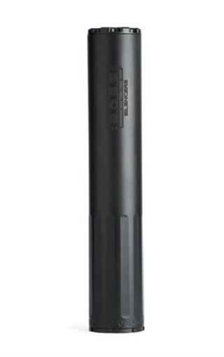 Picture of B O S S SUPPRESSORS CHAIRMAN TI - 5/8X24 - VENTED END CAP 7.62 FULL LENGTH LIGHT WEIGHT SILENCERHIGH PRESSURE LOADS TITANIUM CORE VENTED END CAP GAS BLOWBACK ACTION (TRADITIONAL AR-15 AND SIMILAR) CH-15080-762-TI-58-VE-BLK CH-15080-762-TI-58-VE-BLK