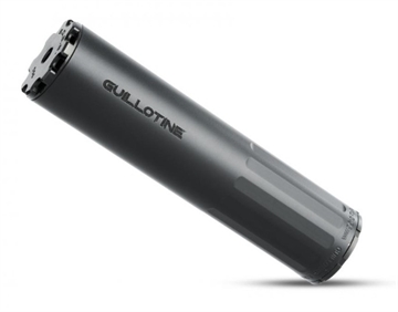 Picture of B O S S SUPPRESSORS GUILLOTINE - 1/2-28 - VENTED END CAP 5.56 DEDICATED DUTY RATED SILENCER STAINLESS NITRIDED CORE VENTED END CAP GAS BLOWBACK ACTION (TRADITIONAL AR-15 AND SIMILAR) GU-15060-556-SS-12-VE-BLK GU-15060-556-SS-12-VE-BLK