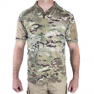 Picture of Velocity Systems BOSS RUGBY SHIRT SHORT SLEEVE MULTICAM MED VS-BR-MC-M
