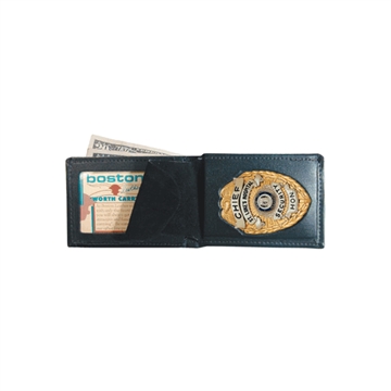 Picture of Boston Leather Billfold Style Badge Wallet 250-9004