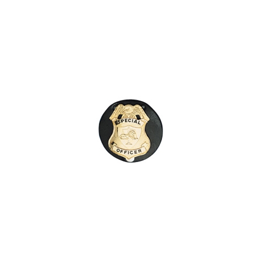 Picture of Boston Leather Circle Badge Holder 5841-1