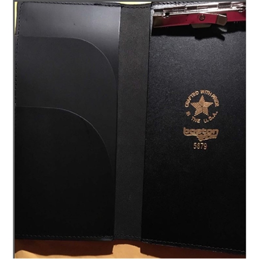 Picture of Boston Leather Citation Book W/ Clip 5879-1