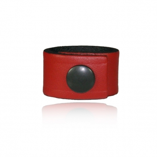 Picture of Boston Leather Cord Keeper for Radio Strap 5426-1-RED