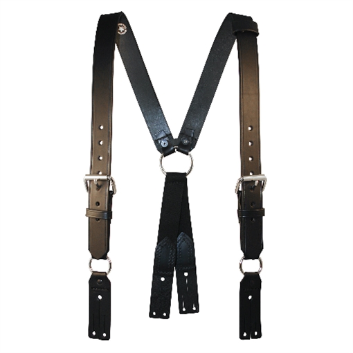 Picture of Boston Leather Firefighter's Suspenders, Button Attachment 9175-1-XL