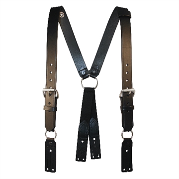Picture of Boston Leather Firefighter's Suspenders, Button Attachment 9175-1