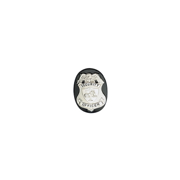 Picture of Boston Leather Oval Badge Holder 5840C-1