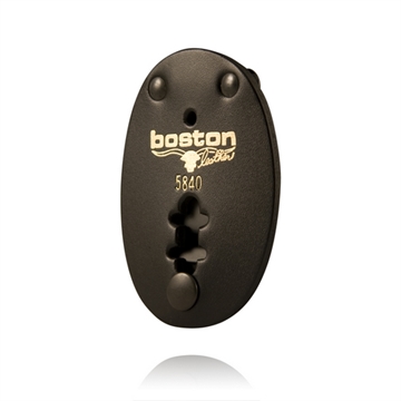 Picture of Boston Leather Oval Badge Holder 5840-1