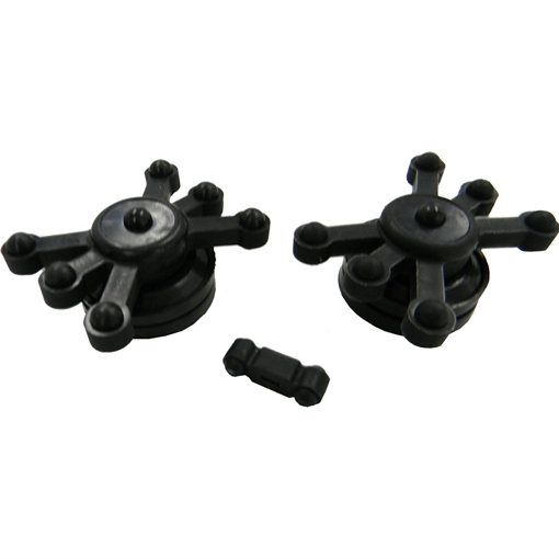 Picture of Bow Jax BowJax Crossbow Limb Dampener Black Split Universal w/ Bolt Spring Dampener 1031a