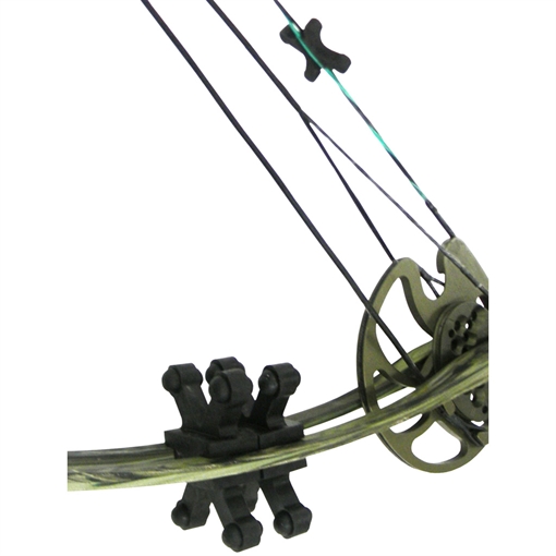 Picture of Bow Jax BowJax Revelation Limb Dampeners Black 11/16 in. 4 pk. 2025