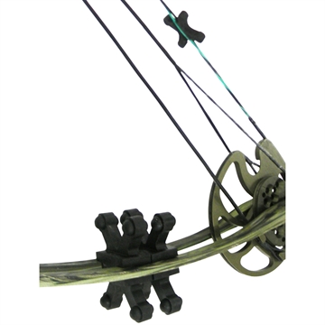 Picture of Bow Jax BowJax Revelation Limb Dampeners Black 11/16 in. 4 pk. 2025