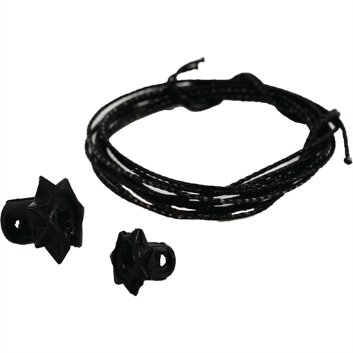 Picture of Bowmar Archery Bowmar Recurve Nose Button Black 2 pc. Small/Large RC-NB-BLACK