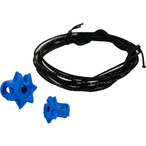 Picture of Bowmar Archery Bowmar Recurve Nose Button Blue 2 pc. Small/Large RC-NB-BLUE