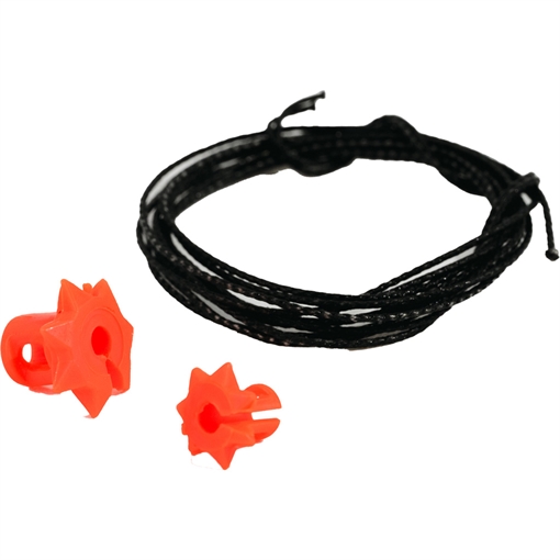 Picture of Bowmar Archery Bowmar Recurve Nose Button Orange 2 pc. Small/Large RC-NB-ORANGE