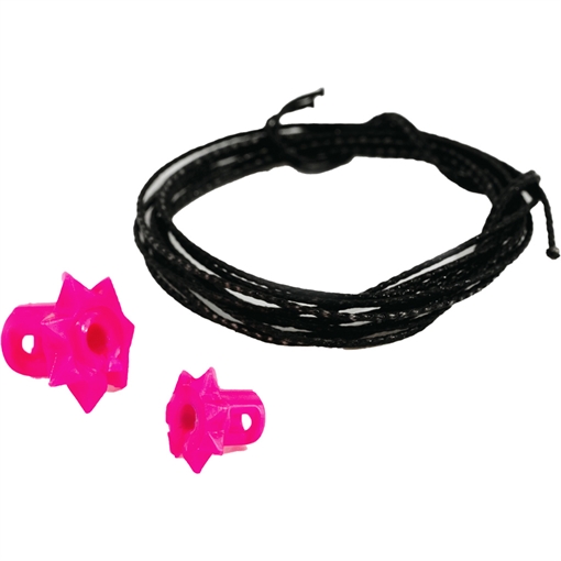 Picture of Bowmar Archery Bowmar Recurve Nose Button Pink 2 pc. Small/Large RC-NB-PINK