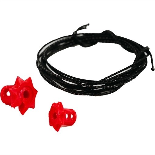 Picture of Bowmar Archery Bowmar Recurve Nose Button Red 2 pc. Small/Large RC-NB-RED