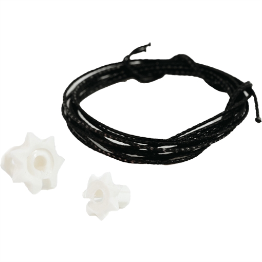 Picture of Bowmar Archery Bowmar Recurve Nose Button White 2 pc. Small/Large RC-NB-WHITE