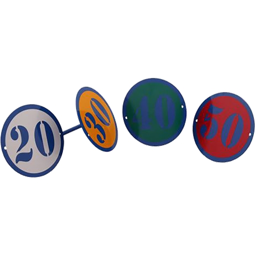 Picture of Rinehart BowTree Marked Yard Spots 4 pk. 20,30,40,50 yards 94617