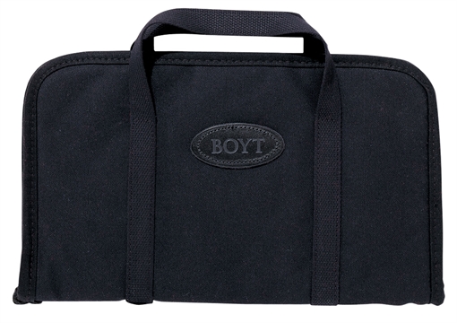 Picture of Boyt Harness Rectangular Pistol Rug Black Canvas Holds Handgun 0PP640003