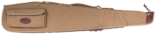 Picture of Boyt Harness Alaskan Rifle Case 48" Waxed Kahki Canvas w/ Brass Hardware & Quilted Flannel Padding for Scoped Rifles OGC98PL06