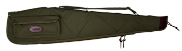 Picture of Boyt Harness Alaskan Rifle Case 44" Waxed OD Green Canvas w/ Brass Hardware & Quilted Flannel for Scoped Rifles OGC98PM09