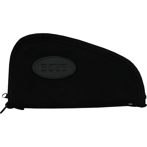 Picture of Boyt Harness Heart-Shaped Pistol Rug 14" Long Black Canvas Holds Handgun 0PP630003