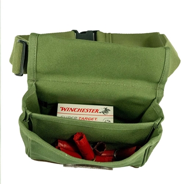 Picture of Boyt Signature Series Canvas and Leather Shell Pouch OD Green 0CB500009 737618009148