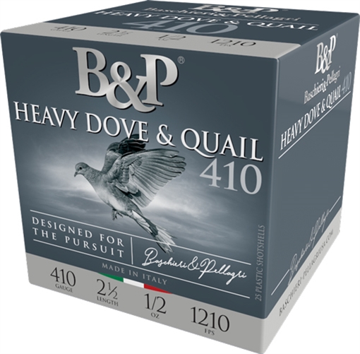 Picture of B&P 410 2.5" 1/2OZ #6 1210FPS 250RD CASE LOT 410BD6