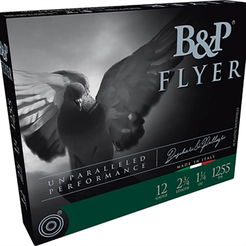 Picture of B&P Ammunition Competition Flyer 12Gauge 2.75" 1 1/4oz 8Shot 10 Per Box/10 Case 12B14PL8