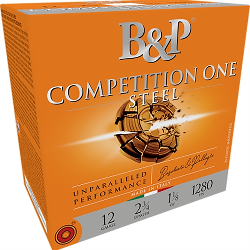 Picture of B&p Ammunition Competition One 12Gauge 2.75" 1 1/8oz 7.5Shot 25 Per Box/10 Case 12B18GC7