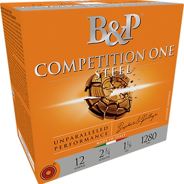 Picture of B&p Ammunition Competition One 12Gauge 2.75" 1 1/8oz 7.5Shot 25 Per Box/10 Case 12B18GC7