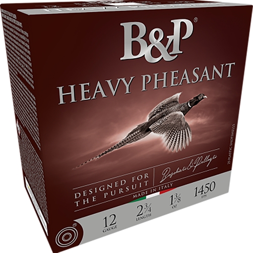 Picture of Baschieri & Pellagri B&P Heavy Pheasant Shotgun Loads 20 ga. 2.75 in. 1 oz. 1350 FPS 6 Shot 25 rd. 20B1H6