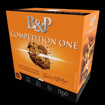 Picture of B&P COMPETITION 1 AMO 12GA 2 /34" 1 1/8OZ #7.5 1160 FPS 25RD (10 BOX CASE) 12B32CP7