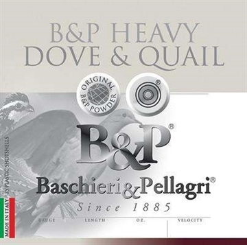 Picture of Baschieri & Pellagri B&P Dove & Quail Shotgun Loads 20 ga. 2.75 in. 1 oz. 1175 FPS 7.5 Shot 25 rd. 20BD75