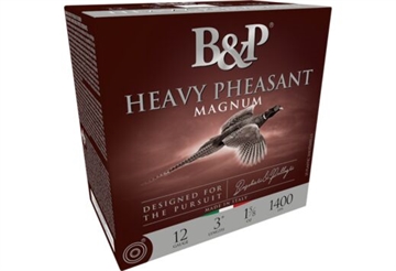 Picture of Baschieri & Pellagri B&P Heavy Pheasant Shotgun Loads 12 ga. 3 in. 1 5/8 oz. 1400 FPS 5 Shot 25 rd. 123B58H5
