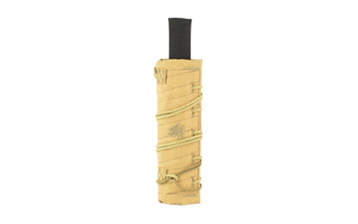Picture of Burn Proof Gear Suppressor Cover Heavy, 8.5"x1.5", Wheat Tan BPG-SC-H-8-5-1-5-WT