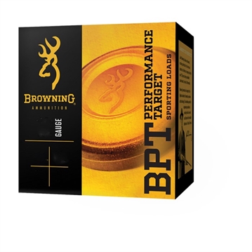 Picture of Browning Ammo BPT Performance Target Light 12Gauge 2.75" 1 1/8oz 8Shot 25 Per Box/10 Case B193611228