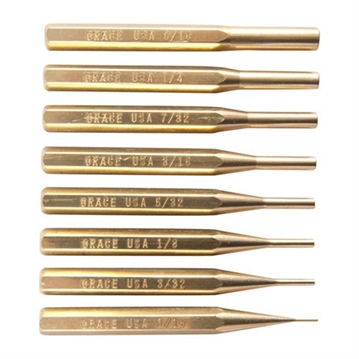 Picture of Grace Usa BRASS PIN PUNCH SET, 8 PC PS-8