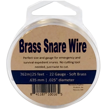 Picture of Brass Smith Brass Survival and Snare Wire .025 diameter 25 ft. BSW-25