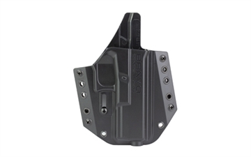 Picture of Bravo Concealment BCA, OWB Concealment Holster, 1.5" Belt Loops, Fits Glock 17/31/32/47, Right Hand, Black, Polymer, Does not fit Glock Gen 5 40SW BC10-1002