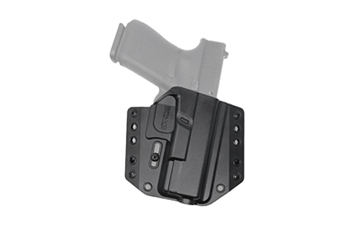 Picture of Bravo Concealment BCA, OWB Concealment Holster, 1.5" Belt Loops, Fits Glock 19/19X/23/32/45 Right Hand, Black, Polymer, Does not fit Glock Gen 5 40SW BC10-1001