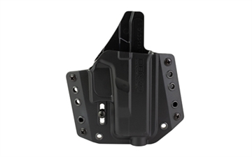Picture of Bravo Concealment BCA, OWB Concealment Holster, 1.5" Belt Loops, Fits Glock 26/27/33, Right Hand, Black, Polymer, Does not fit Glock 27 Gen 5 BC10-1003