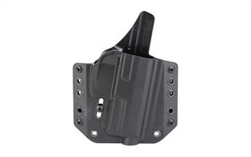 Picture of Bravo Concealment BCA, OWB Concealment Holster, 1.5" Belt Loops, Fits HK VP9SK, Right Hand, Black, Polymer BC10-1007