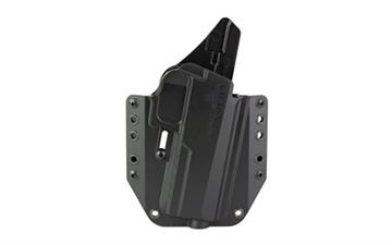 Picture of Bravo Concealment BCA, OWB Concealment Holster, 1.5" Belt Loops, Fits Sig Sauer P320 Full Size, Right Hand, Black, Polymer BC10-1009