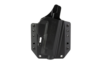 Picture of Bravo Concealment BCA, OWB Concealment Holster, 1.5" Belt Loops, Fits Sig Sauer P365 XL, Right Hand, Black, Polymer BC10-1027