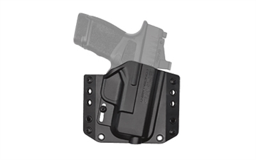 Picture of Bravo Concealment BCA, OWB Concealment Holster, 1.5" Belt Loops, Fits Springfield Hellcat, Right Hand, Black, Polymer, Does not fit Hellcat RDP BC10-1026